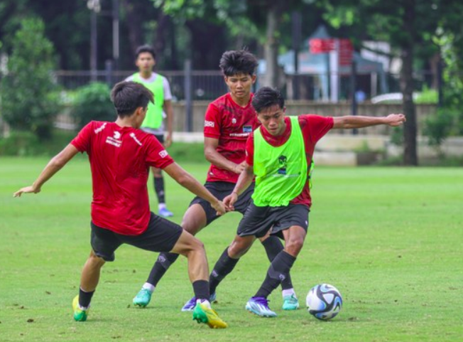 timnas, pemain, pelatih, garuda muda, timnas u-20, laga, pertandingan, uji coba