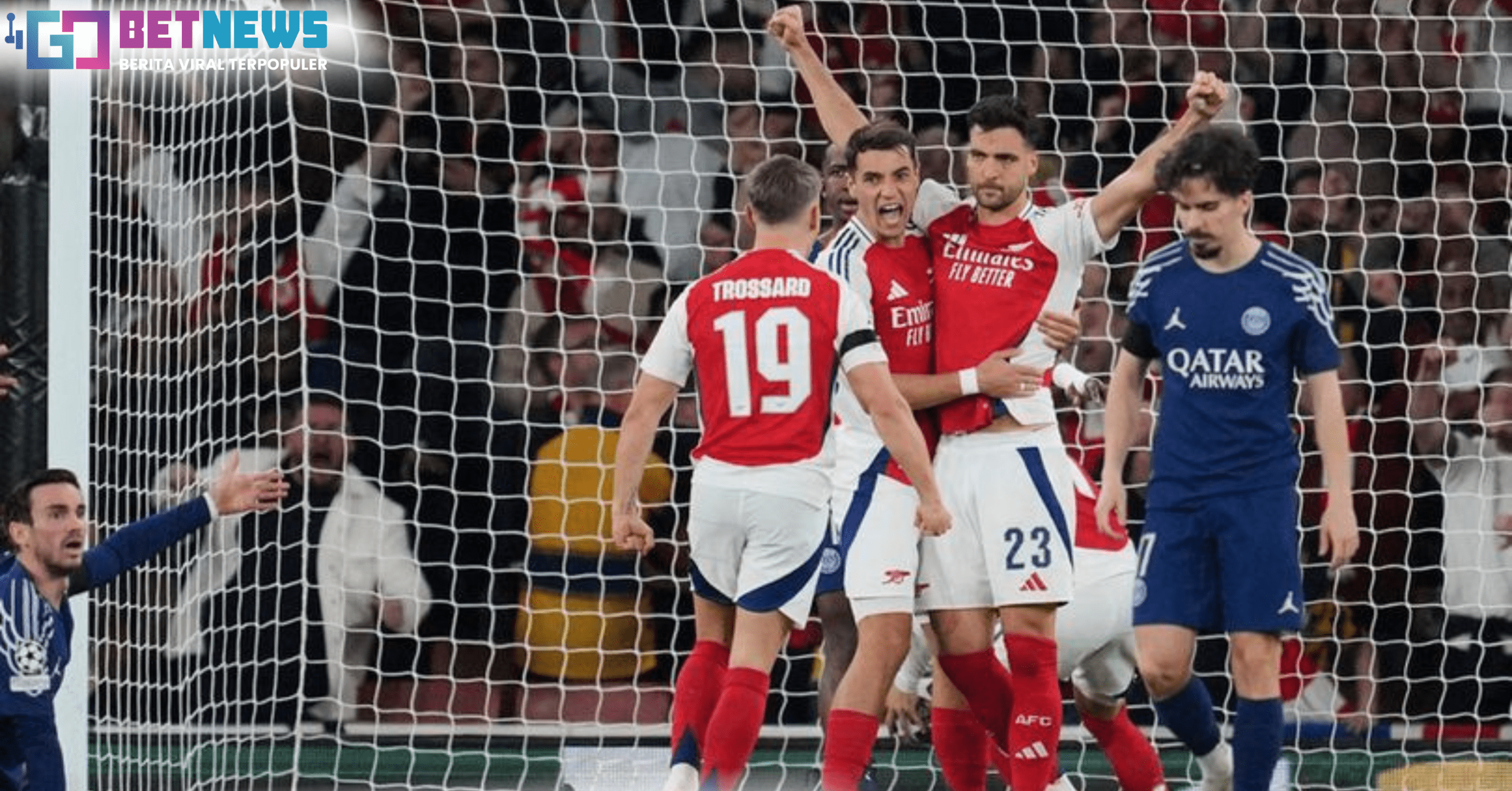 Laga Arsenal vs PSG Penuh Drama VAR!