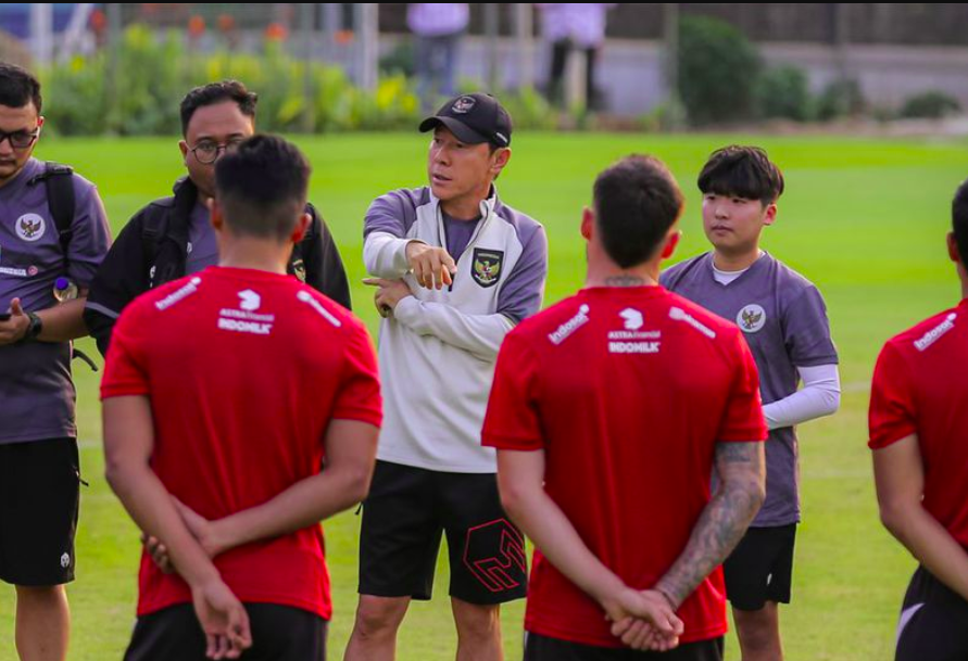 piala asia, laga, pertandingan, Shin Tae-yong, coach, pelatih, timnas, indonesia