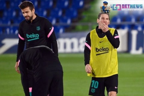 Messi dan Piqué